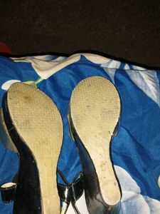 Butterfly Black Heels