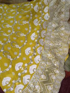 Yellow Haldi Sharara