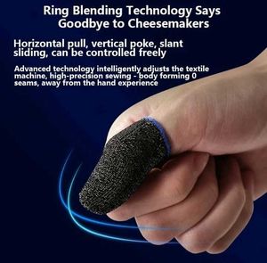 Pack of 4 Mobile Gaming Finger Sleeves