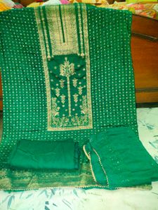 Green salwar suit