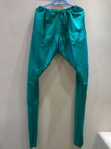 Sea Green Anarkali Dress (Soft Net &amp; Silk Fabric)