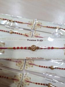 Rakhi - Set Of 10 Premium Packed In Cards