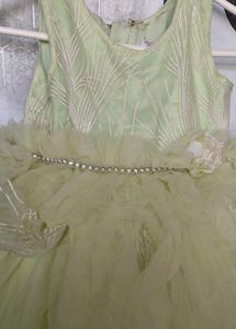 Green Gown For Girl