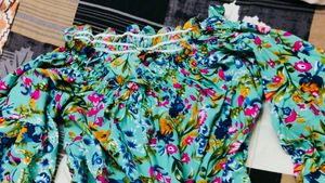Floral Off-Shoulder Top