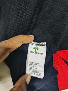 Woodland Black Polo T-shirt
