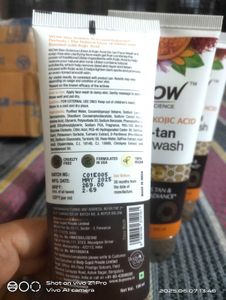 WOW Skin Science Ubtan &amp; Kojic Acid Face Wash
