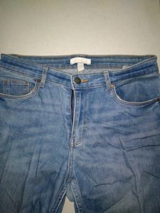 high-waisted H&amp;M jeans