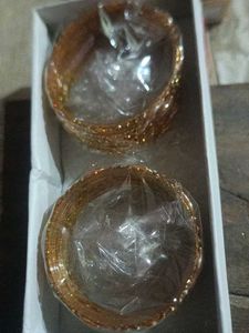 Golden Bangles Set 12pcs In One Box