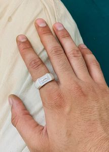 Gents Ring Pure silver (wt:-5.400g)