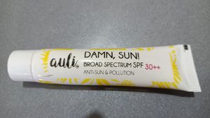 It's A Sunscreen From Auli