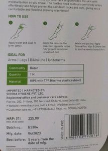 Sirona 4 In 1 Blade Razor