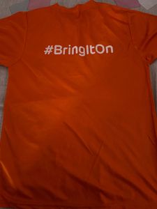 Orange Graphic T-Shirt