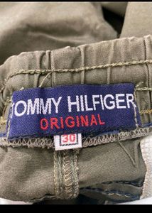Tommy Hilfiger Olive Green Joggers 28-32 Waist
