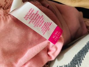 Pink Lace-Up Long Sleeve Top