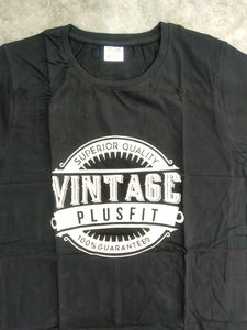 Brand New Black Printed T-shirt