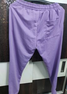 Purple Trackpants For Both Men And Women - M Size