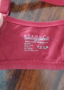 Enamor Cotton No Line Bra 34D
