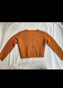 Winter V-Neck Knit Sweater Jumper