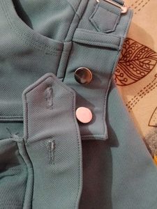 Blue Casual Pants