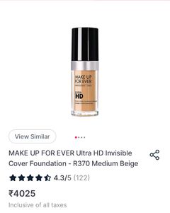 Original Makeup Forever Foundation