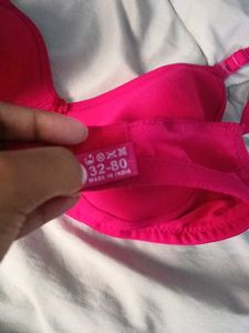 KNOX LIGHTLY PADDED PINK BRA 32B