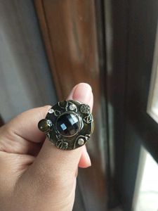 Vintage Look Adjustable Ring