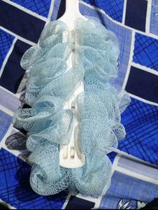Premium Long-Handle Bath Loofah