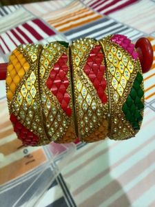 Colorful Stone Bangles