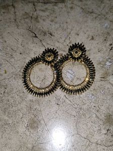 Silver Jhumka Earrings