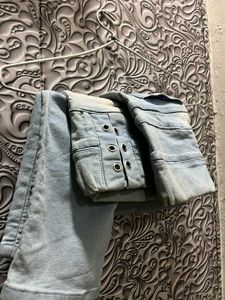 Light Wash Denim Jeans