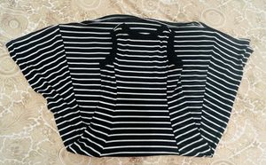 Striped Black &amp; White Dress