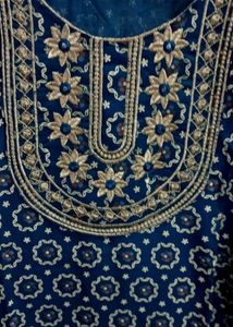 Elegant Blue Kurta Set