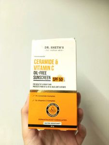 Dr. Sheth&#39;s Ceramide &amp; Vitamin C Sunscreen