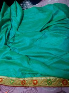 Green Saree
