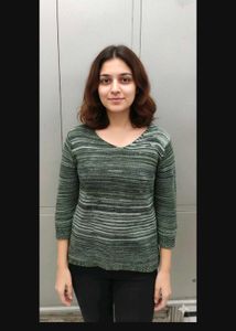 Striped Knit Sweater