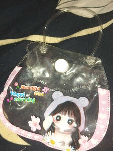 Cute Cartoon Coin Purse &amp; Keychain
