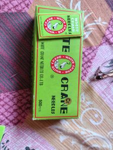 44 Pc White Crane Needles