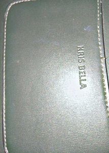 Kris Bella Green Handbag