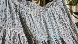 🔴🔴 Salwar 🔴 White And Blue 🔵🔴🔴