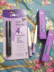 Plum Lash Drama Mascara &amp; 2 Eyeliner