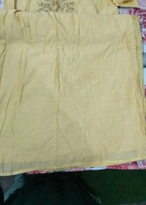 Yellow Embroidered Kurta Set