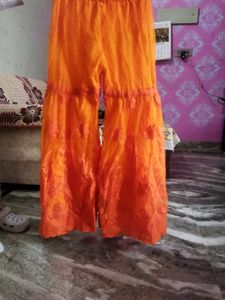 Peplum Sharara Dress Set