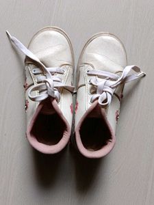 Toddler Girl's Shoes with Flowers