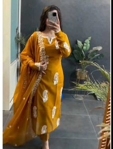 Elegant Yellow Salwar Kameez