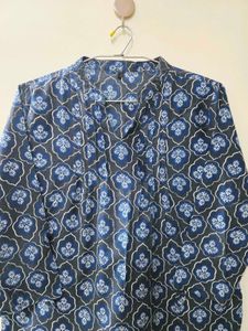 Block Print Cotton Top