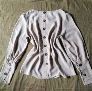SHEIN Button Down Chic Top