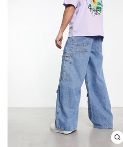 Blue Cargo New Jeans