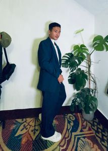 Loose fit  Blue Suit