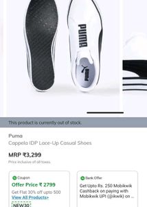 free shipping ✓✓✓Puma White Sneakers