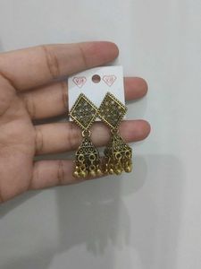 Colorful Jhumka Earrings